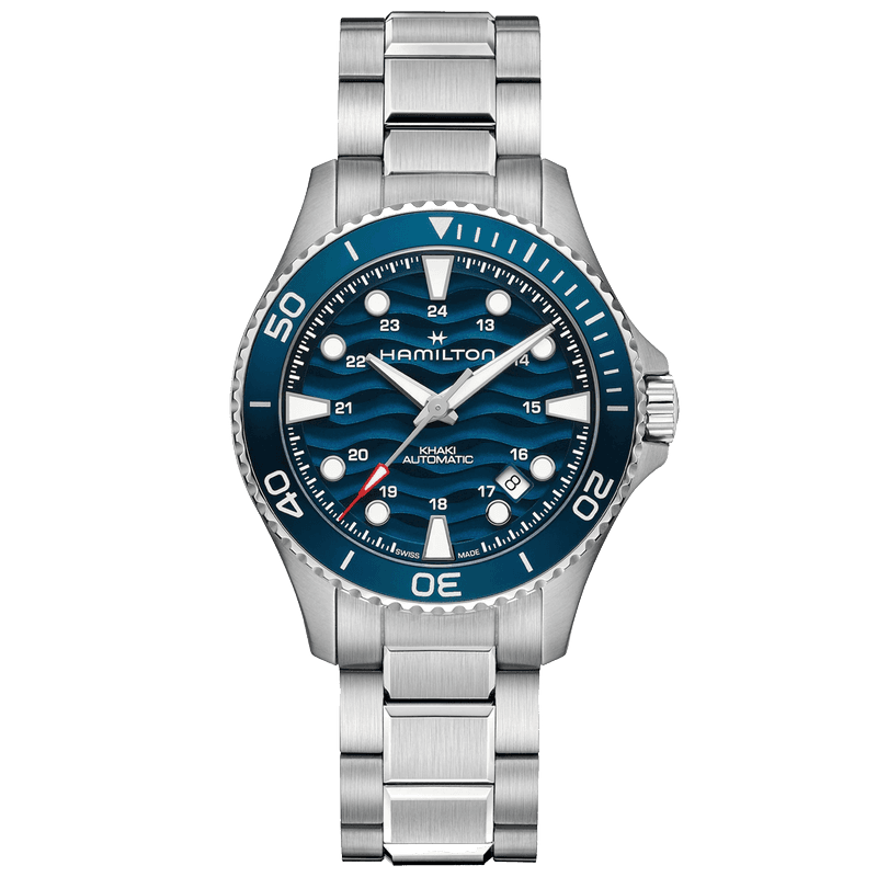 Hamilton Khaki Navy Scuba (Blue Wave Dial, 40mm)