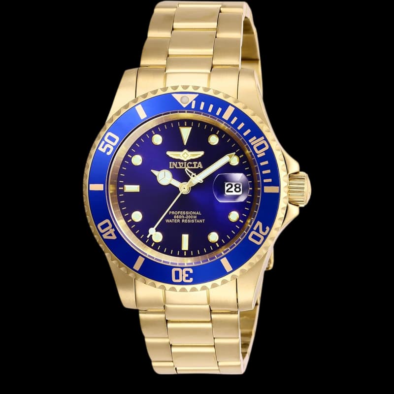 Invicta Stainless Steel Quartz Diver Watch