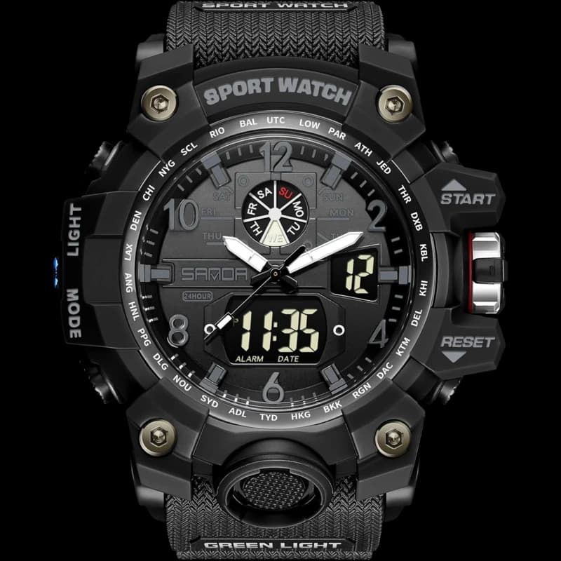 Sanda Sports Watch (Black)