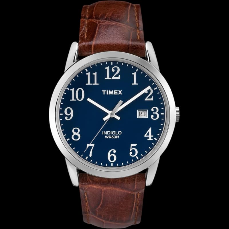 Timex Easy Reader (Blue/Brown)
