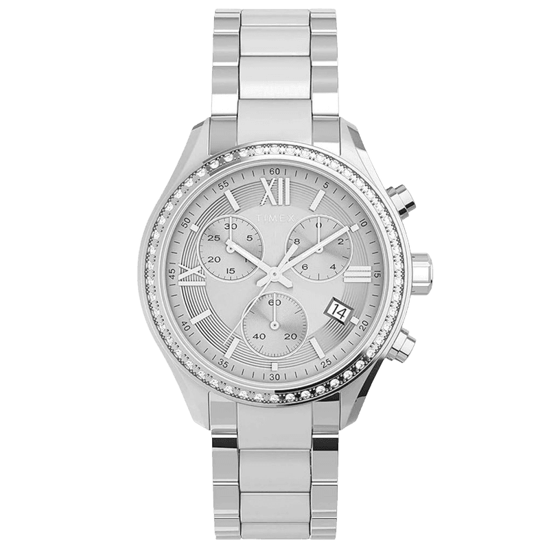 Timex Trend Chronograph (Silver, Metal)