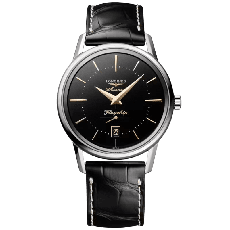 Longines Flagship Heritage (Black, 38.5mm)