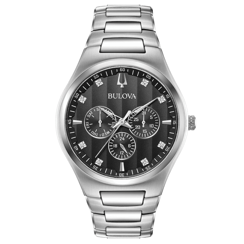 Bulova Classic (Black/Silver)