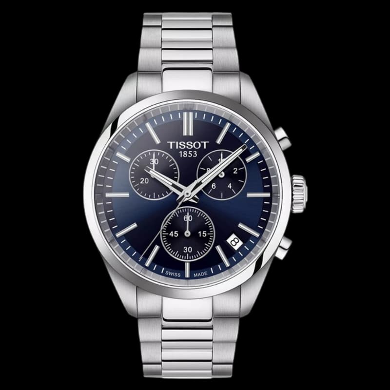 Tissot PR 100 Chronograph (Blue, 40mm)