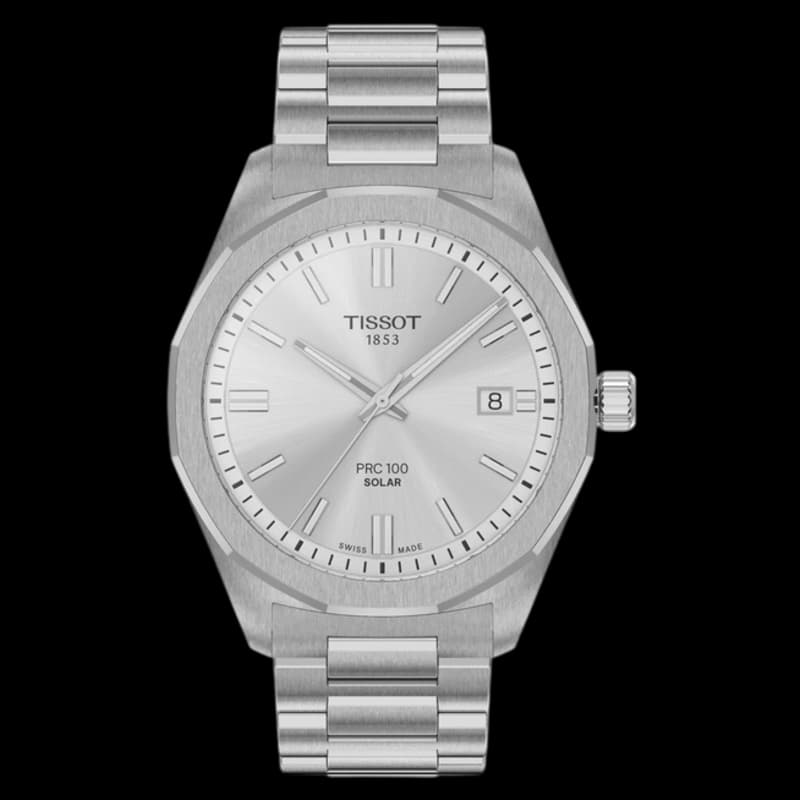 Tissot PRC 100 Solar (Silver, 39mm)