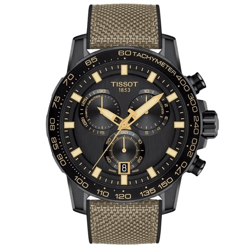 Tissot Supersport Chrono (Black, 45.5mm)
